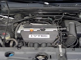 2004 HONDA CR-V, BLACK, LX MODEL, 2.4L, AT, FWD, AT.  A25205